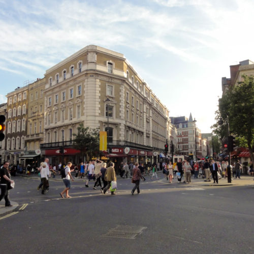 London Pedestrian Scramble