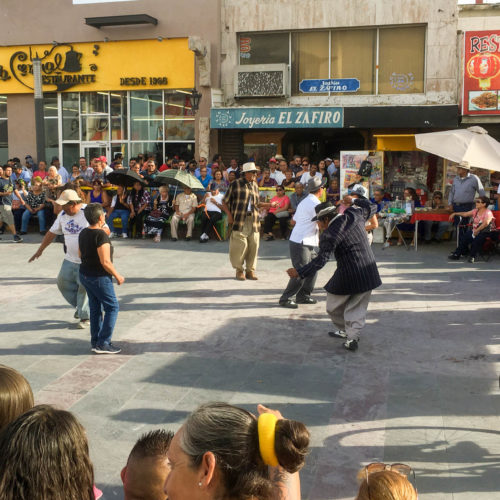 Juarez Dancing Complete Street