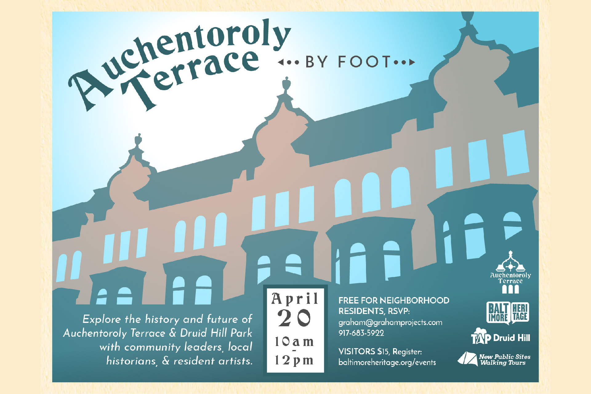 Auchentoroly Terrace by Foot flyer